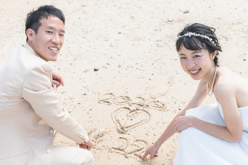 砂に描くのは・・・？