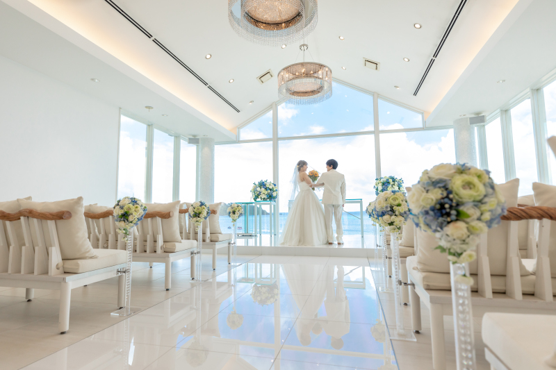 チャペルとビーチのフォトプラン