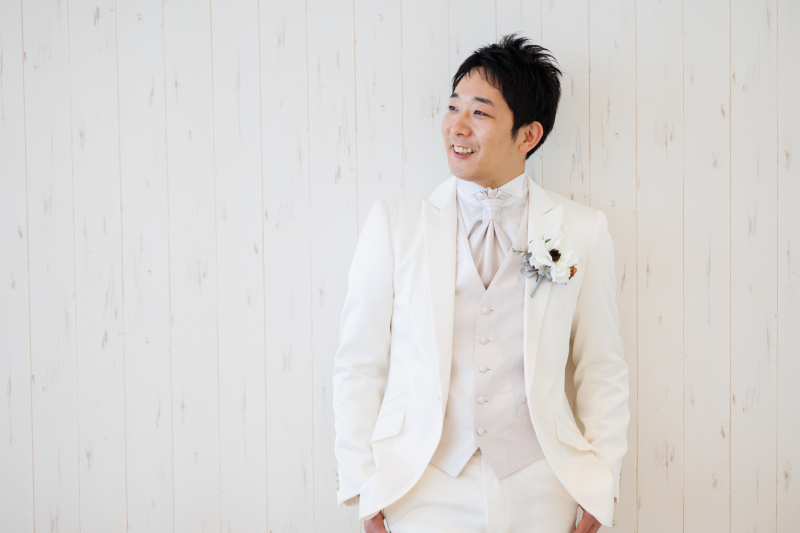 新郎様ソロショット