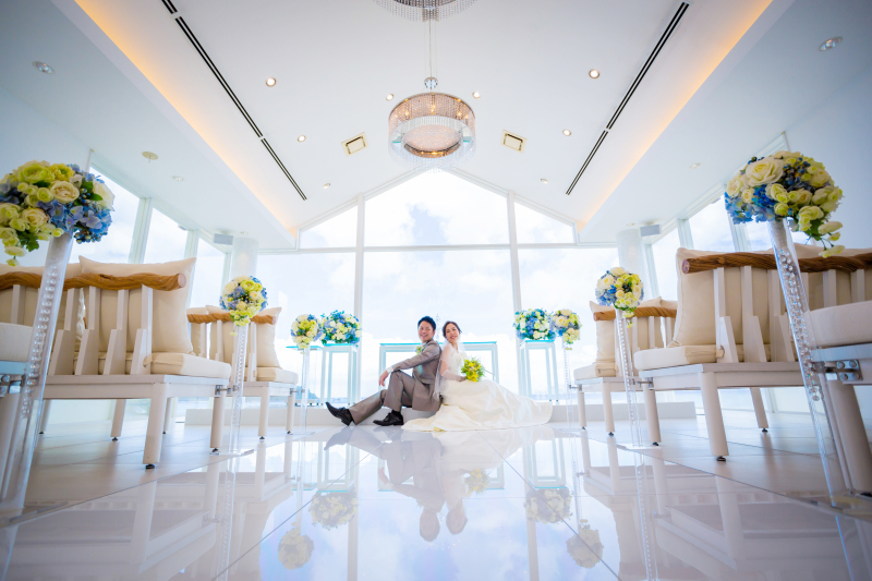 海の見えるチャペルで