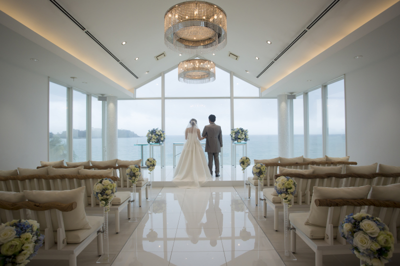 初めはおふたりのバックショットから