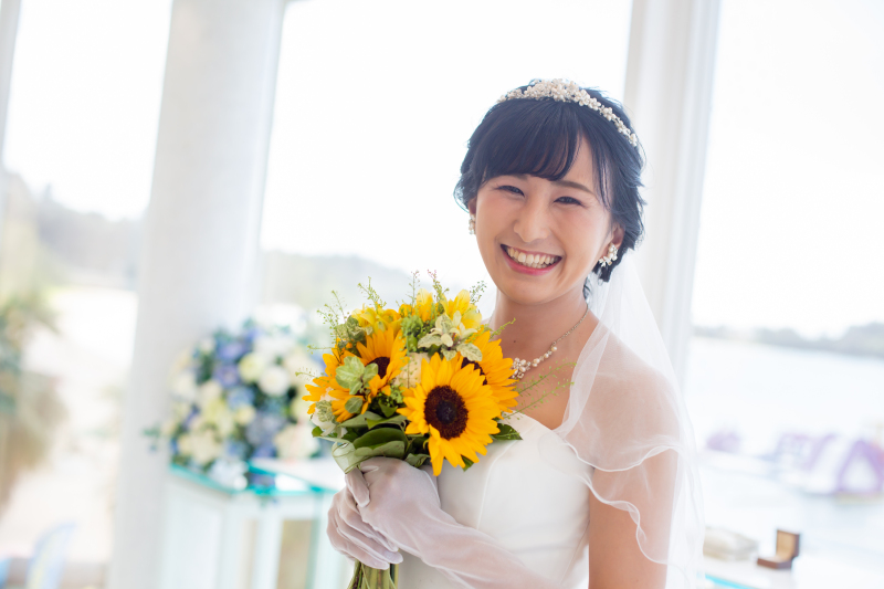【ご新婦様のソロショット】