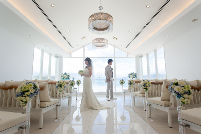 まるで婚礼雑誌の1ページ