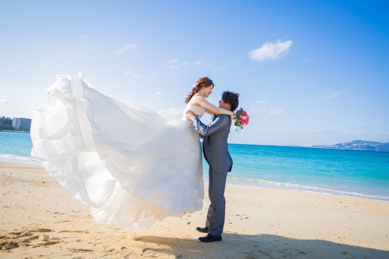 リゾート感いっぱいのこんなショットも