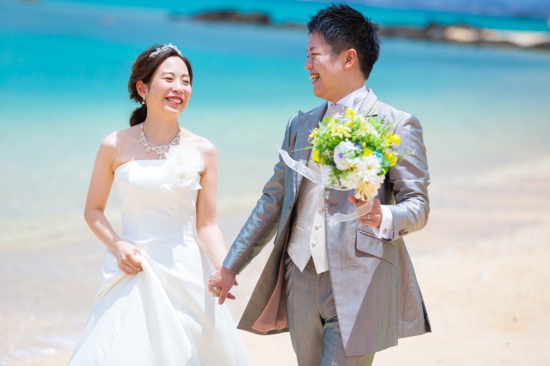 いよいよビーチへ