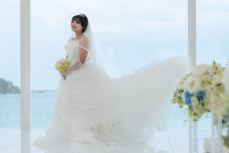 ドレスふわっと♪