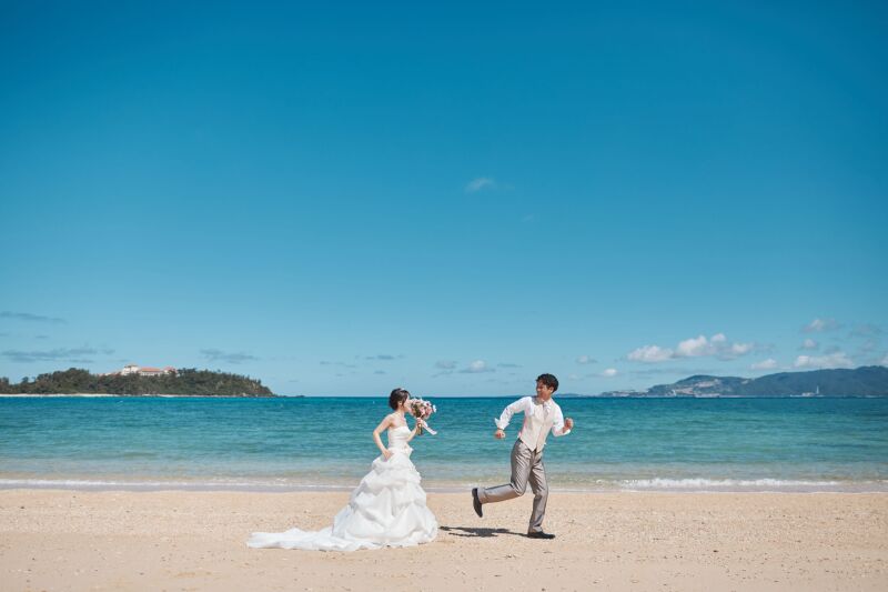 ビーチでおいかけっこ☆
