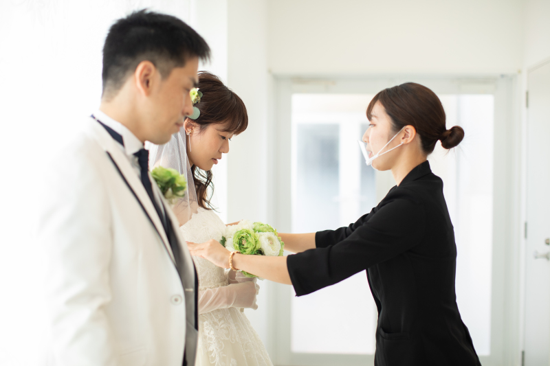 緊張のご様子のお二人・・・