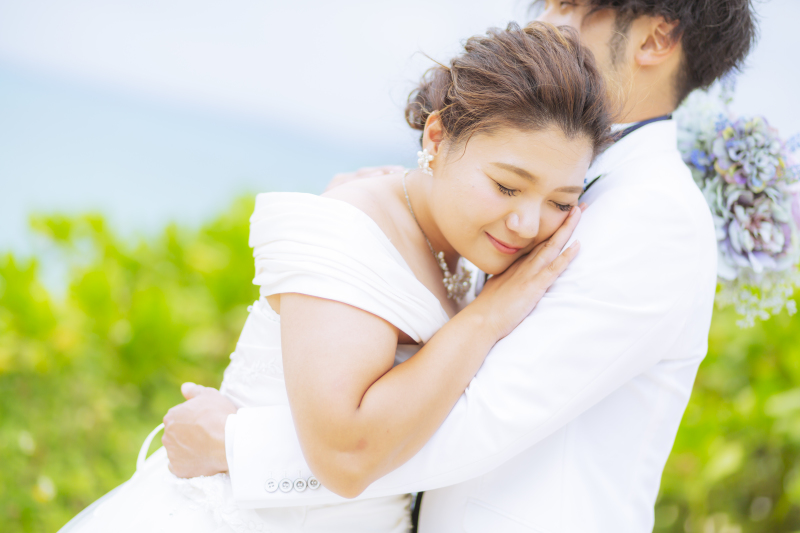 愛情が伝わる表情が素敵です