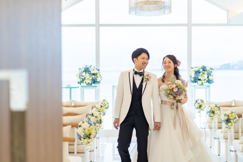 一目惚れのウェディングドレス