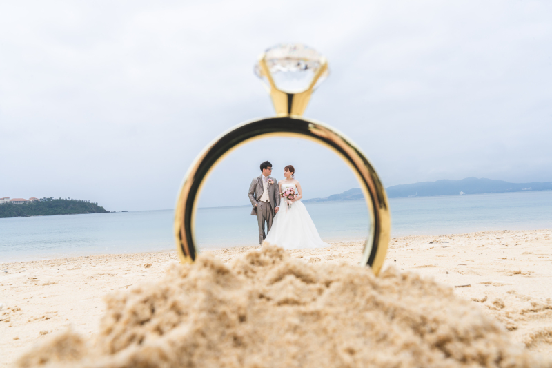 リングフォトフレームと