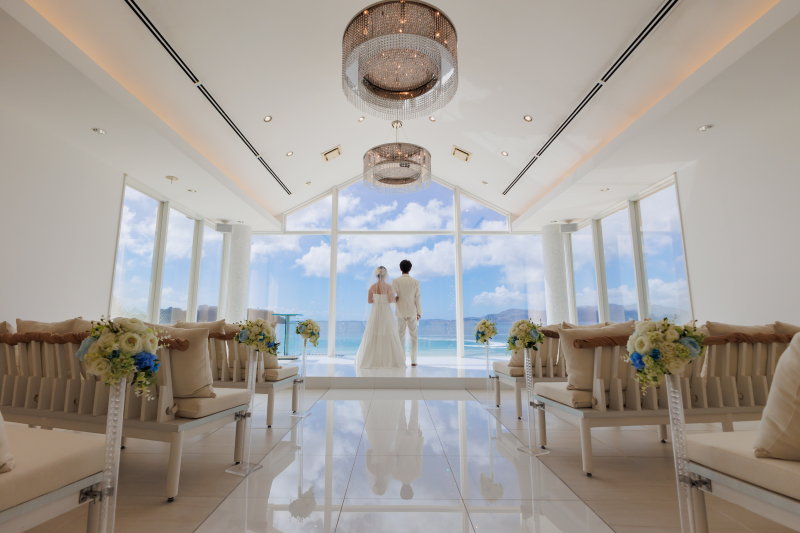 青い海を一望！！