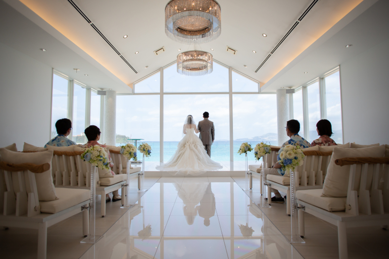 初めはおふたりのバックショットから