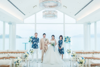 チャペル＆ビーチフォトウェデイング