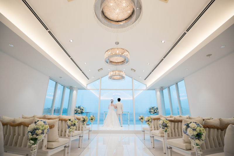 初めはおふたりのバックショットから