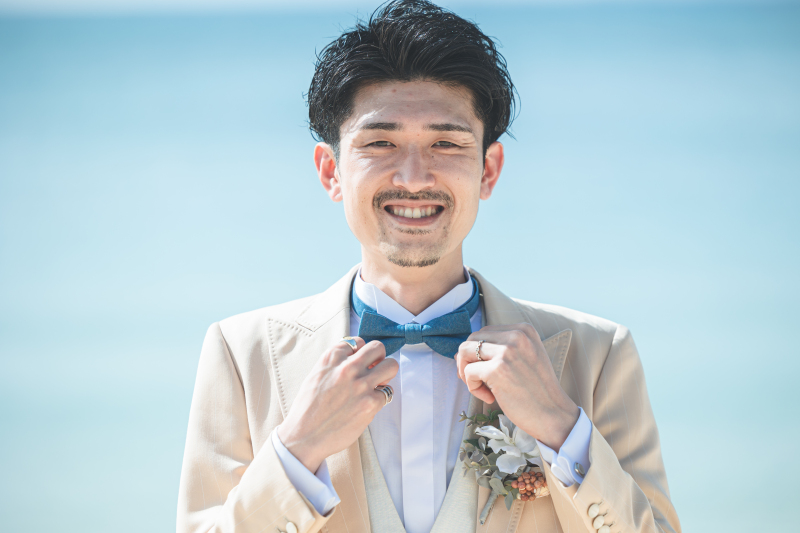 新郎様のオリジナルネクタイ!!