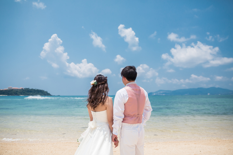 夏空♡広がる青い海…
