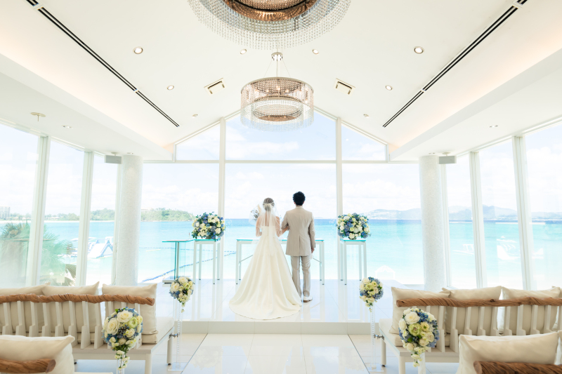 初めはおふたりのバックショットから