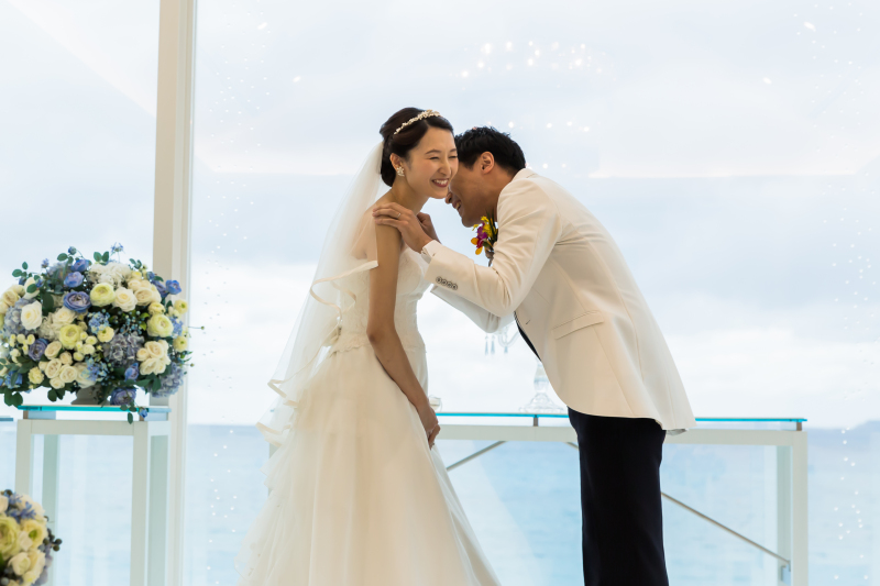 照れてしまったお二人