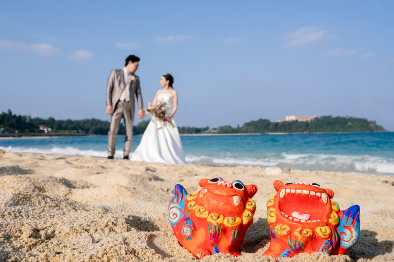 シーサーと共に