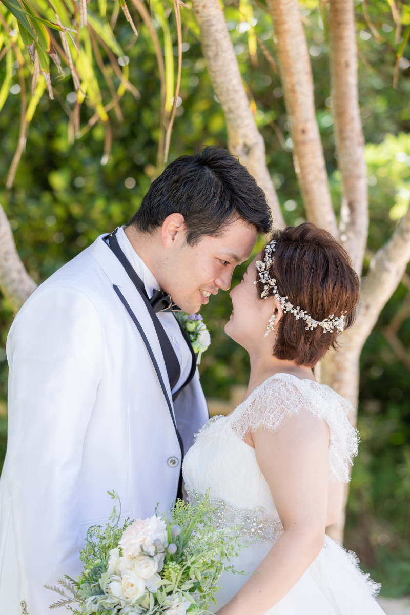 接近キラキラスマイル