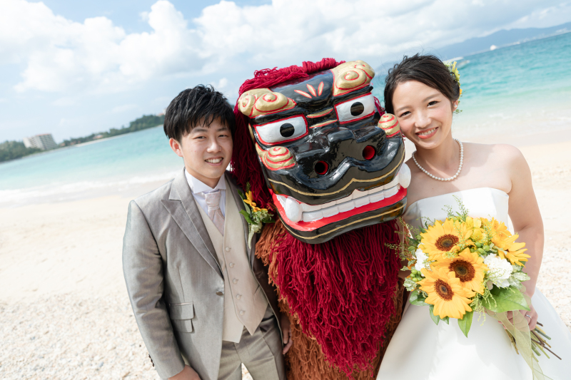 獅子と一緒に！