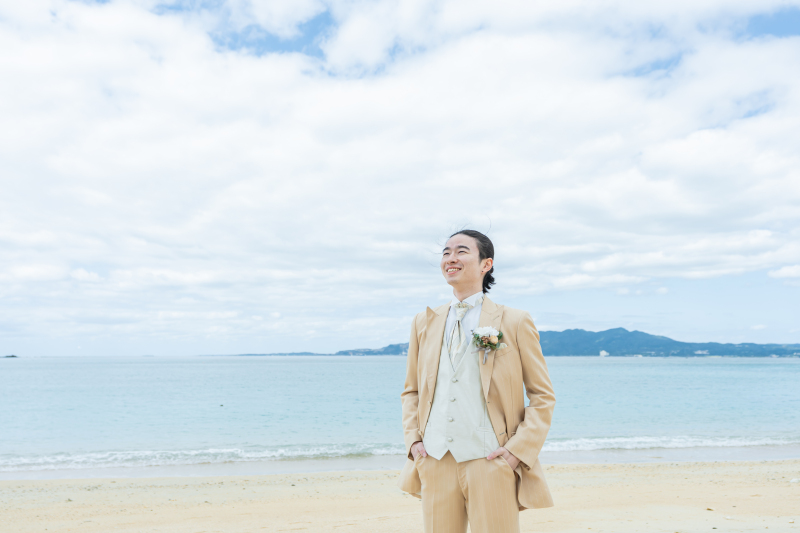 新郎様ソロショット