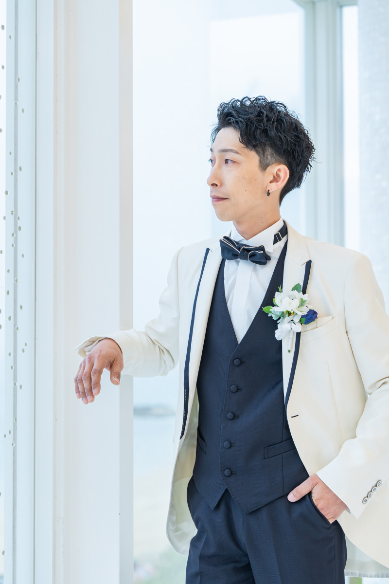 新郎様ソロショット