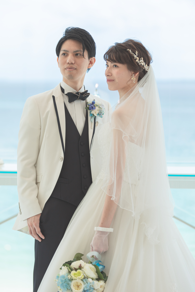 どこから見ても絵になるお二人