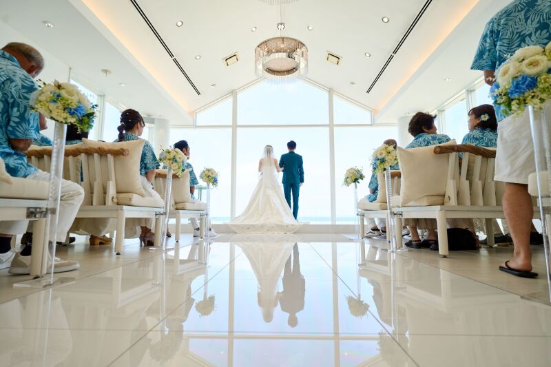 みんなに見守られて・・