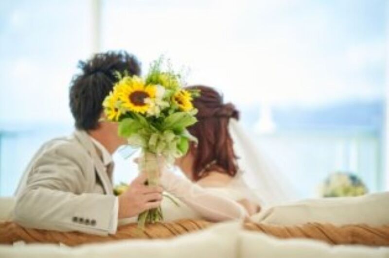 ブーケを使って