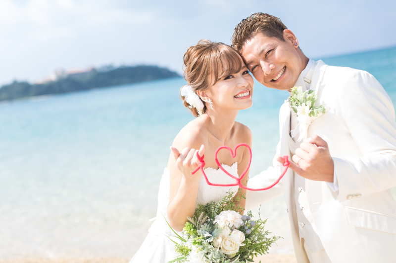 チャペル&ビーチフォト