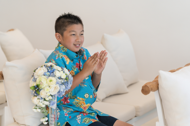 結婚式の立会人として