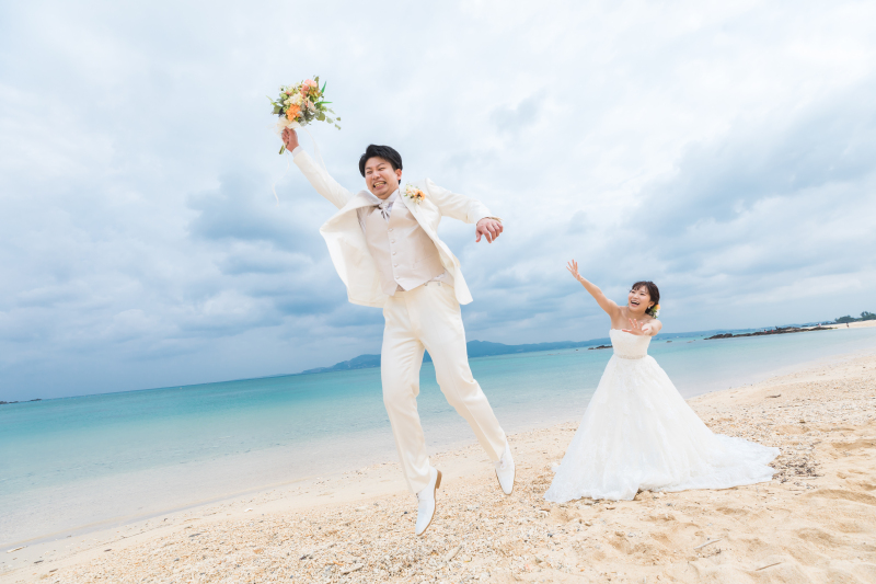 お茶目な新郎様