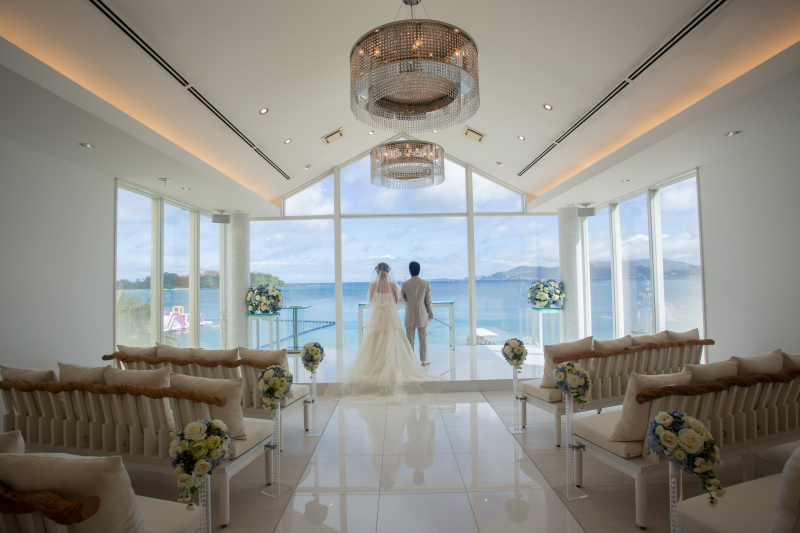 初めはおふたりのバックショットから