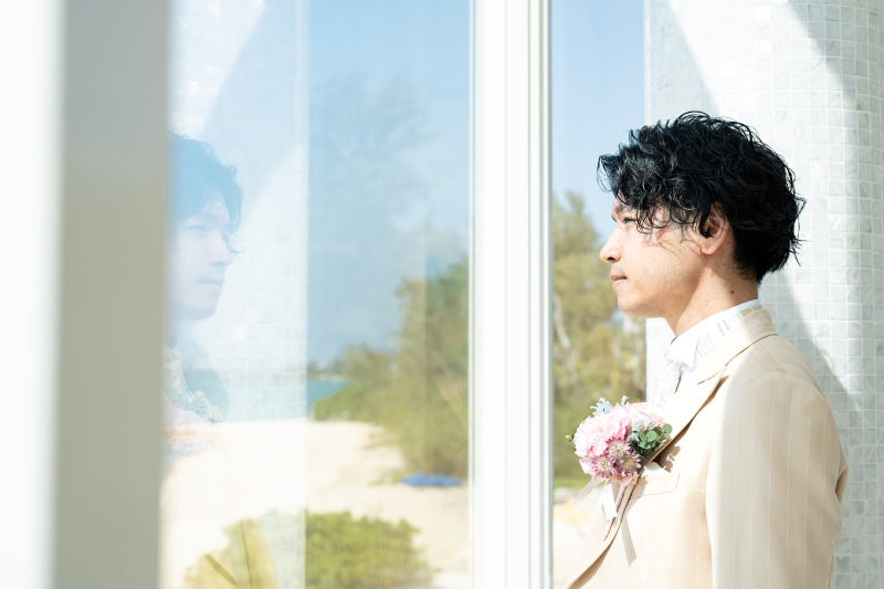 新郎様ソロショット
