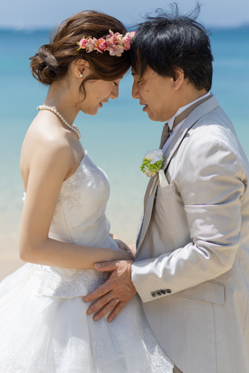 おでこコツン♪