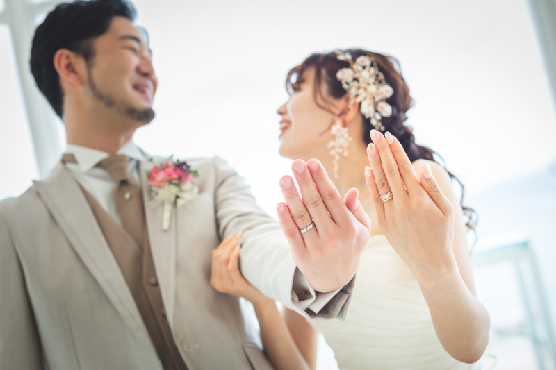 とても優しい新郎様ととても可愛らしい新婦様!!