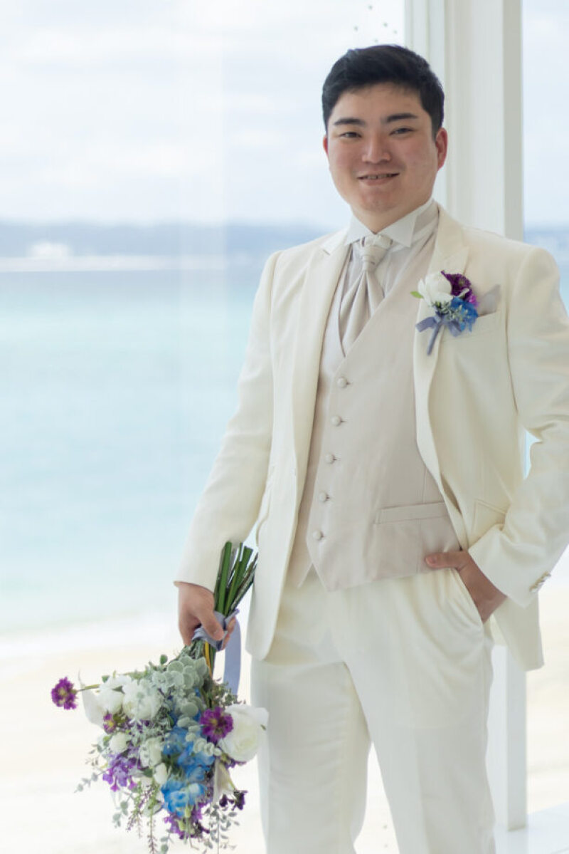 爽やかな新郎様