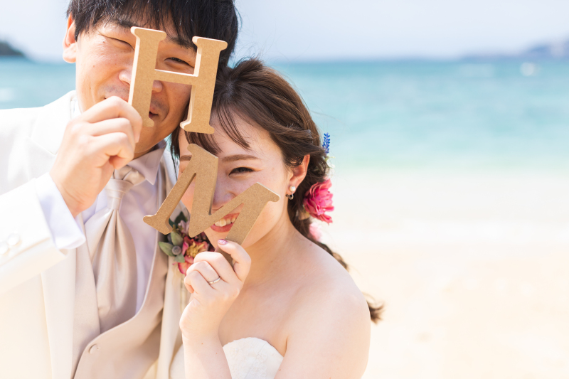 ちょっとオシャレなイニシャルオブジェの使い方★