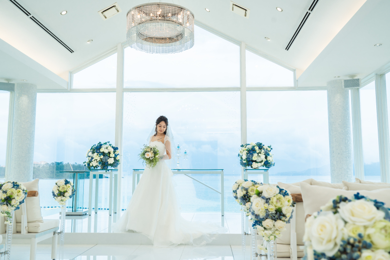 花嫁様ソロショット