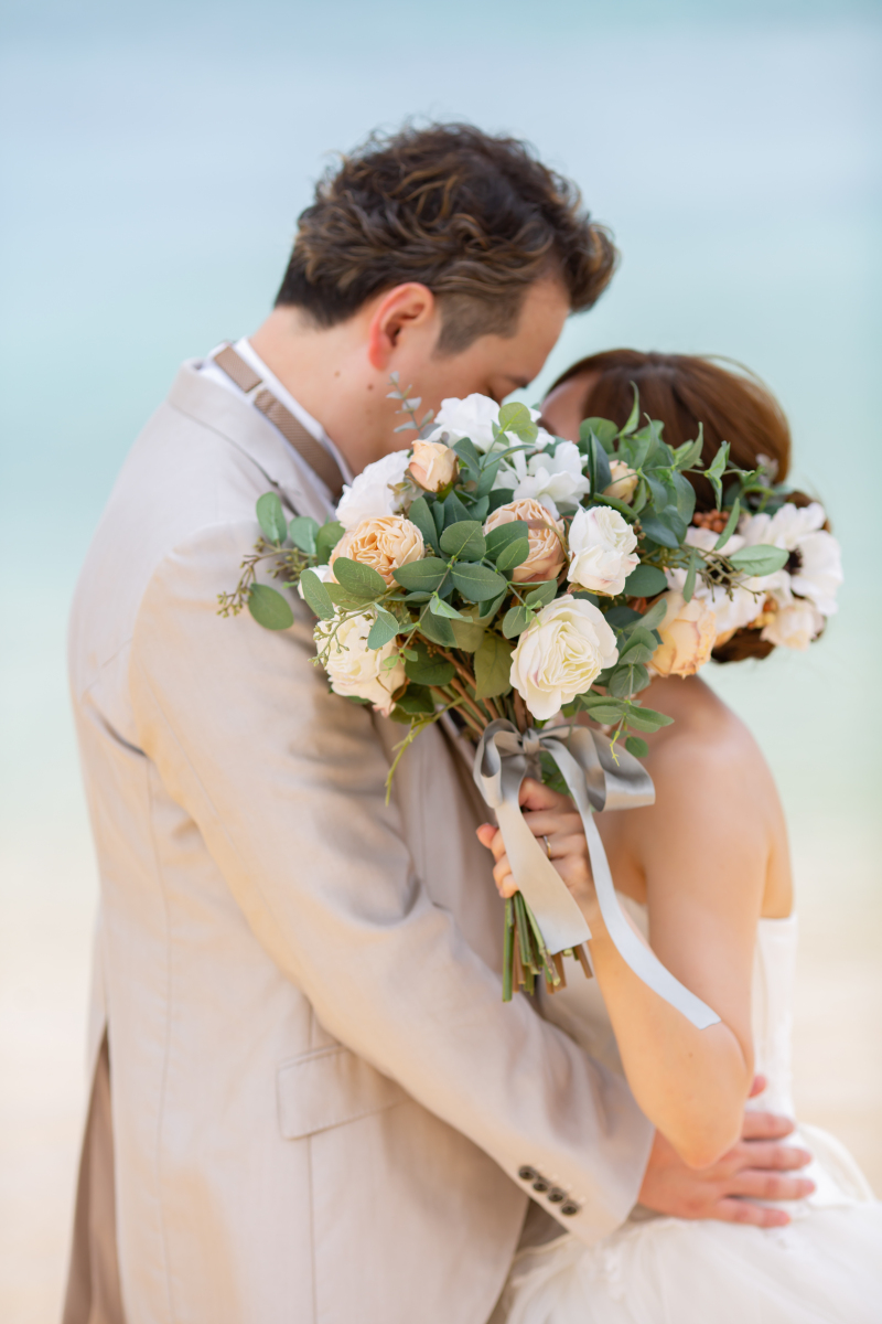 ブーケが大活躍