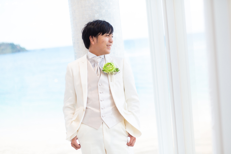 イケメンなご新郎様!