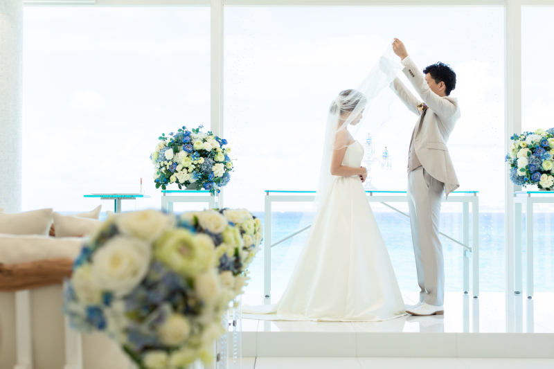 ベールアップシーン