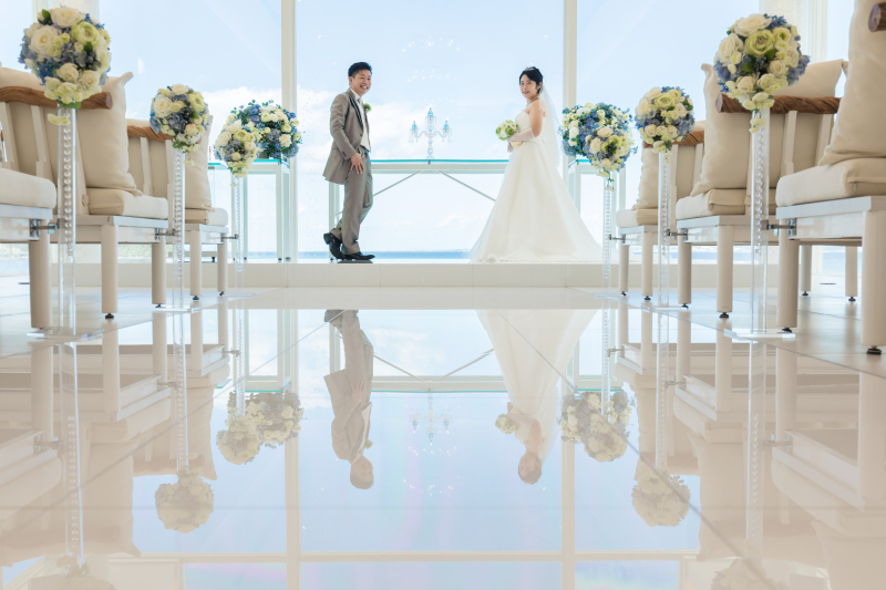 バージンロードに映るのは・・・