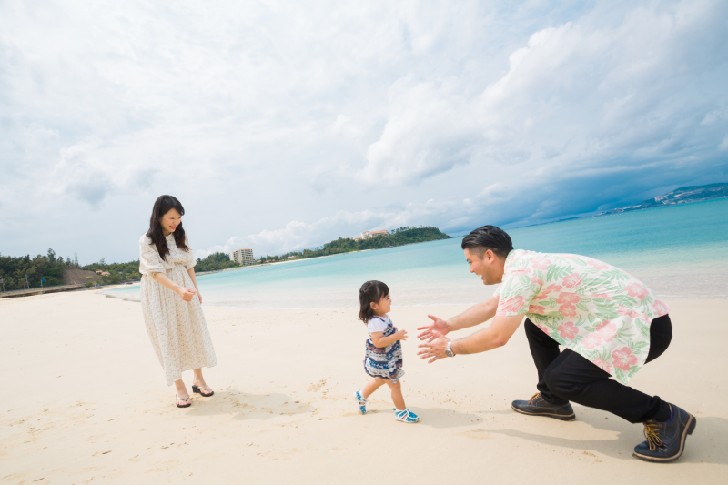 よちよち歩きがキュート