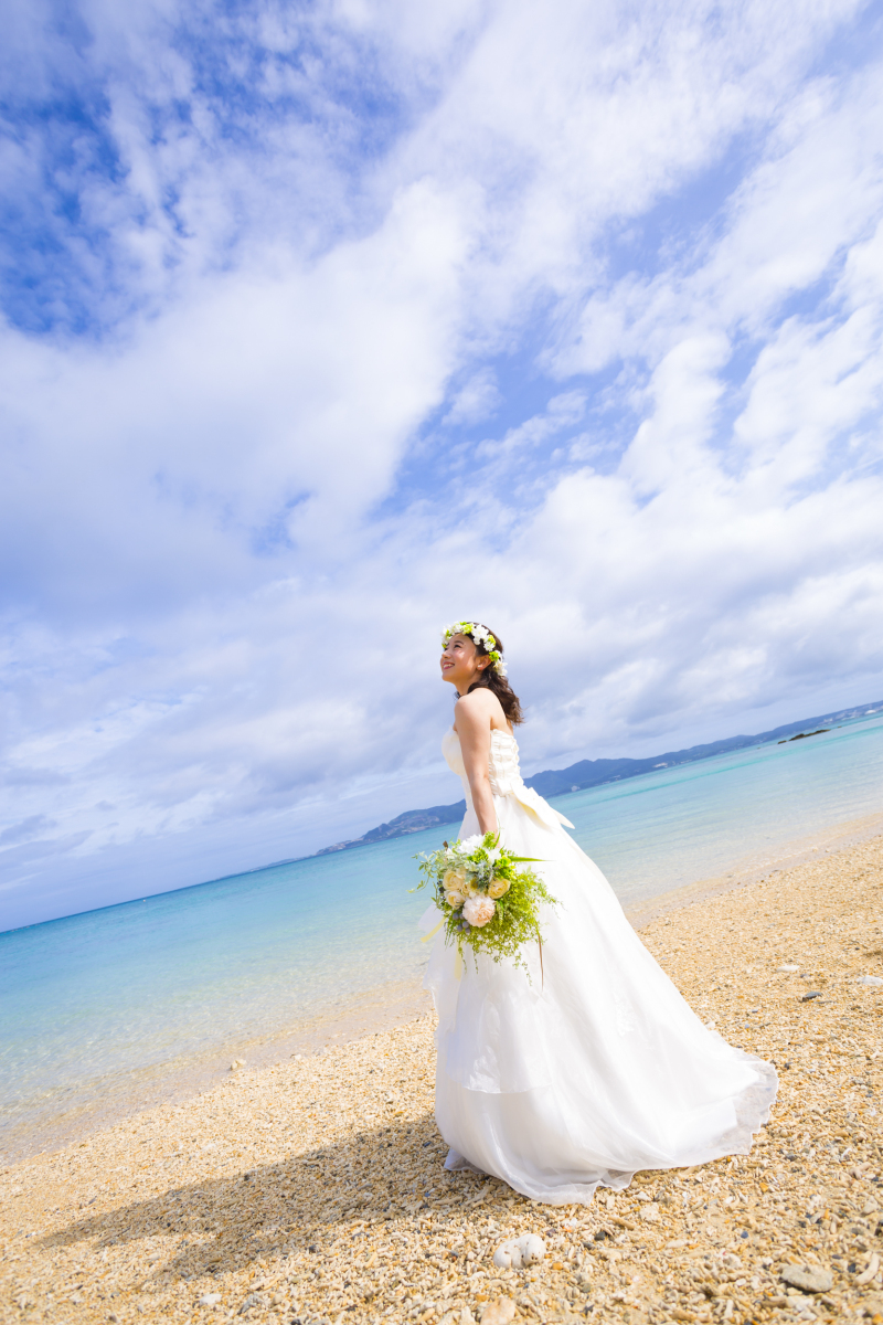 新婦様のソロショット