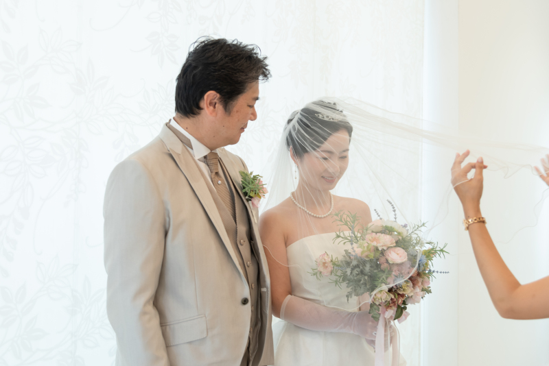 入場前はドキドキ