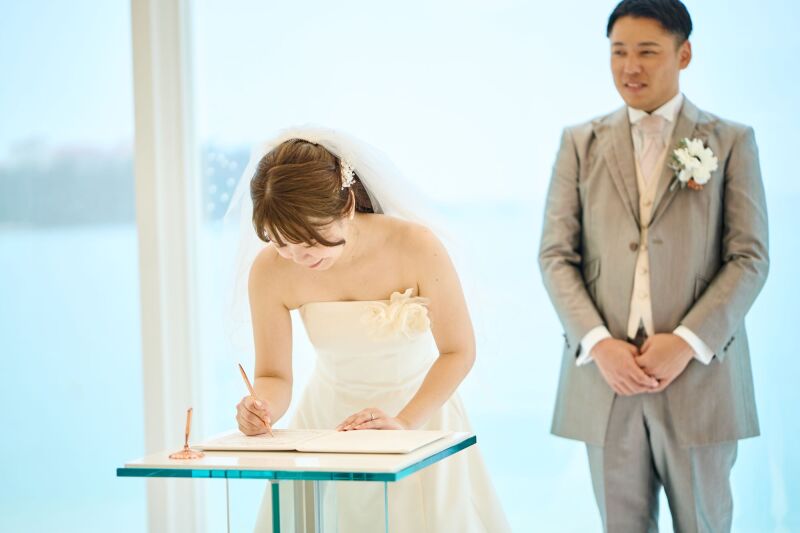 結婚証明証プレゼント