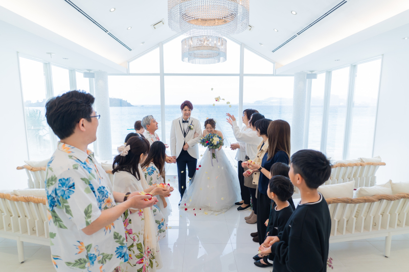 フラワーシャワー